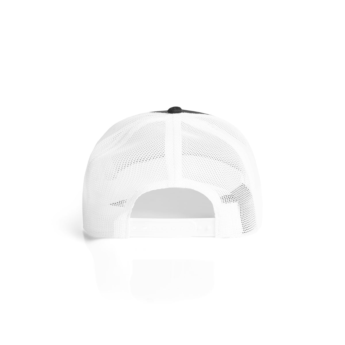 Mesh Contrast Trucker Cap 1191 - Black/White - Back