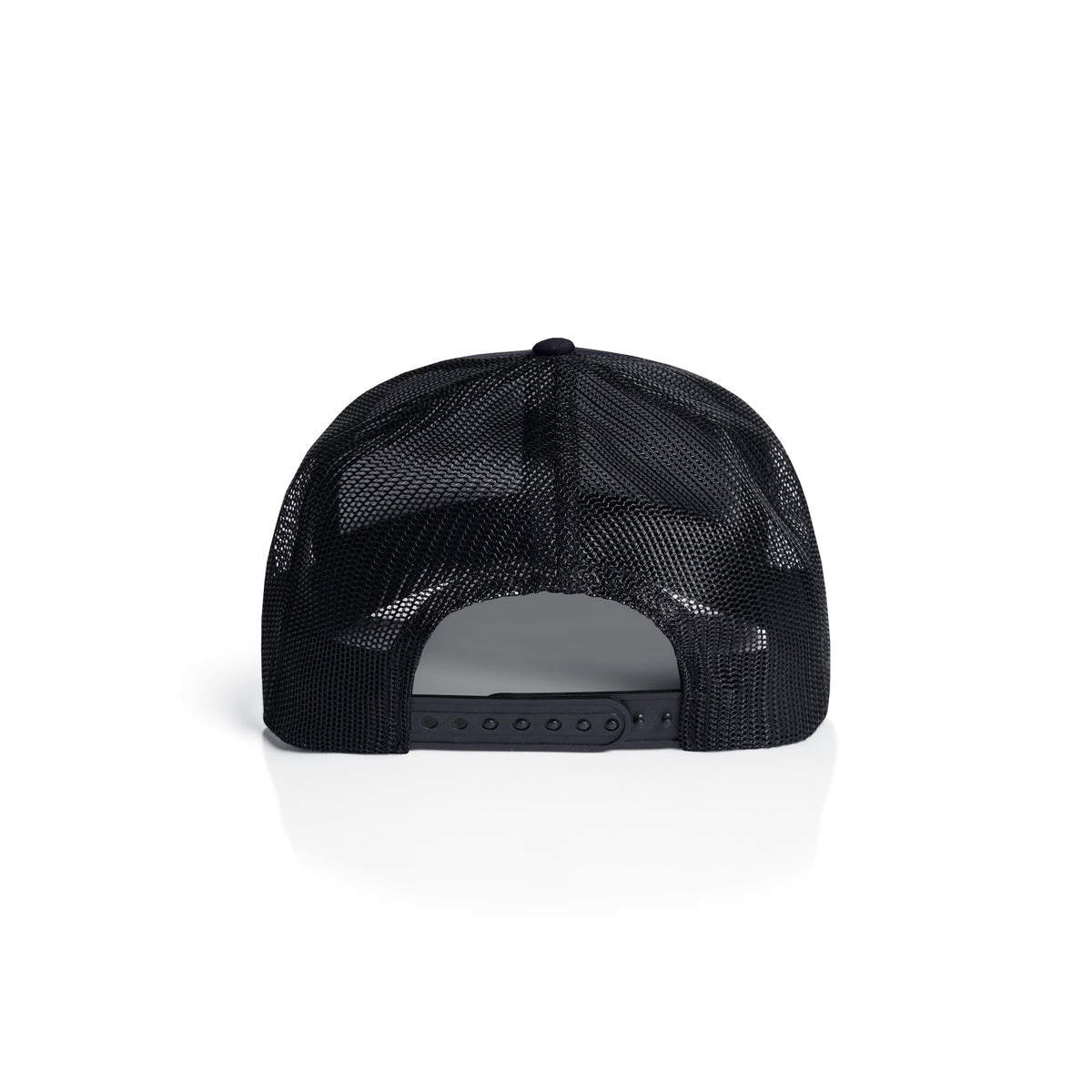 Mesh Contrast Trucker Cap 1191 - Ink Blue/Black - Back