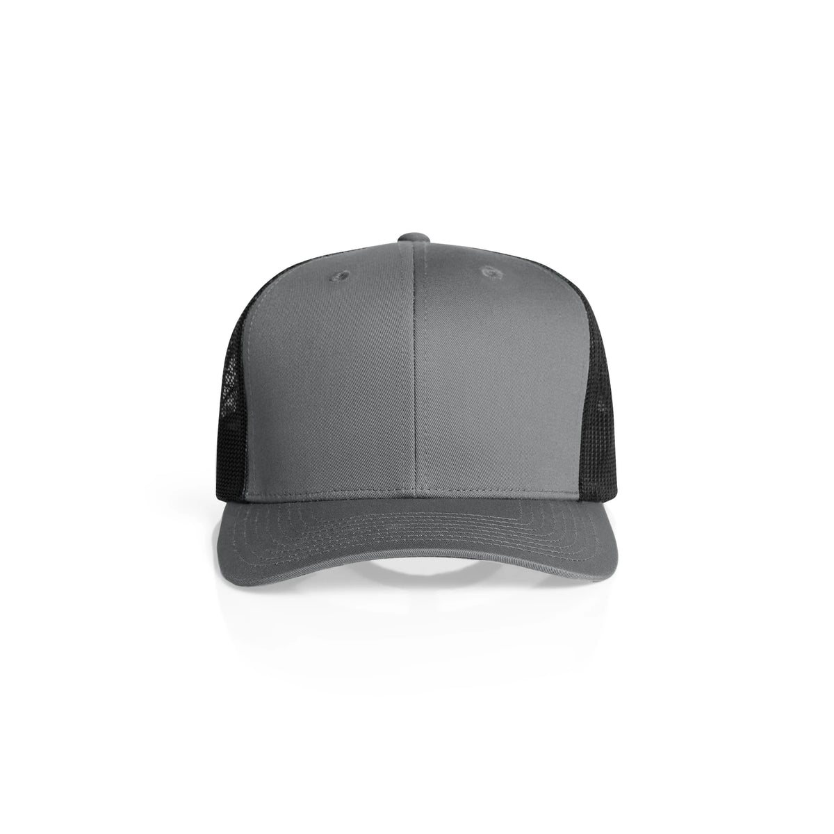 Mesh Contrast Trucker Cap 1191 - Shadow/Black - Front