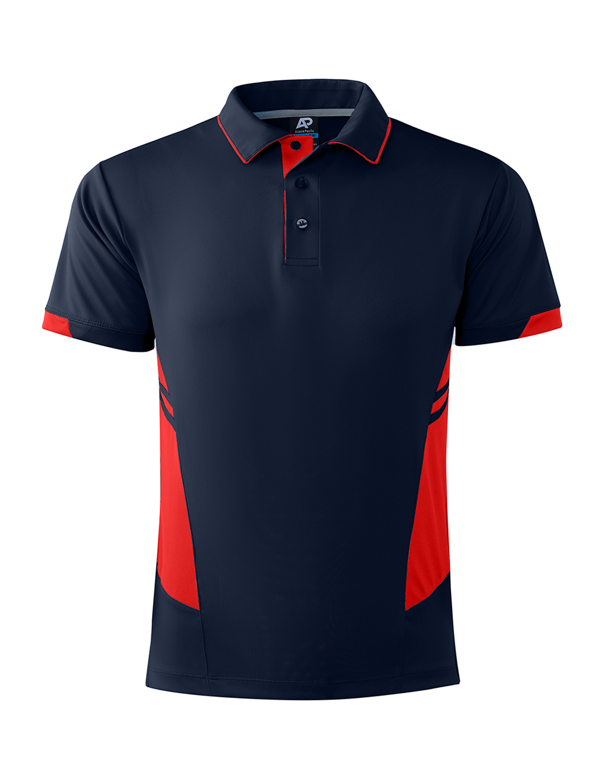 Aussie Pacific Tasman Men's Polo 1311 - Navy/Red