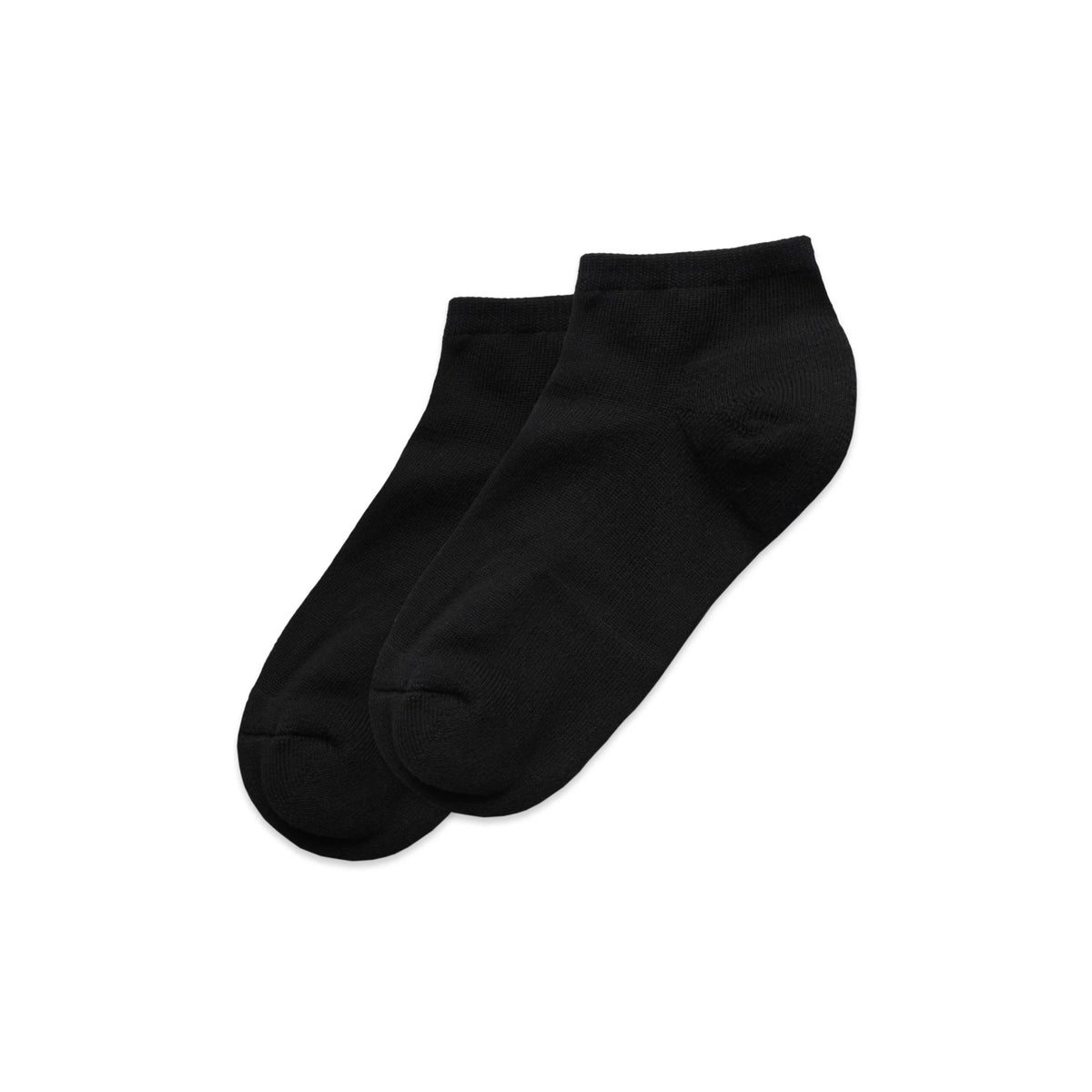 Ankle Socks (2 Pairs) 1204 - Black - Front