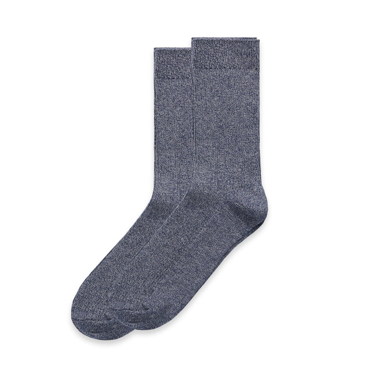Marle Socks (2 Pairs) 1205 - Navy Marle - Front