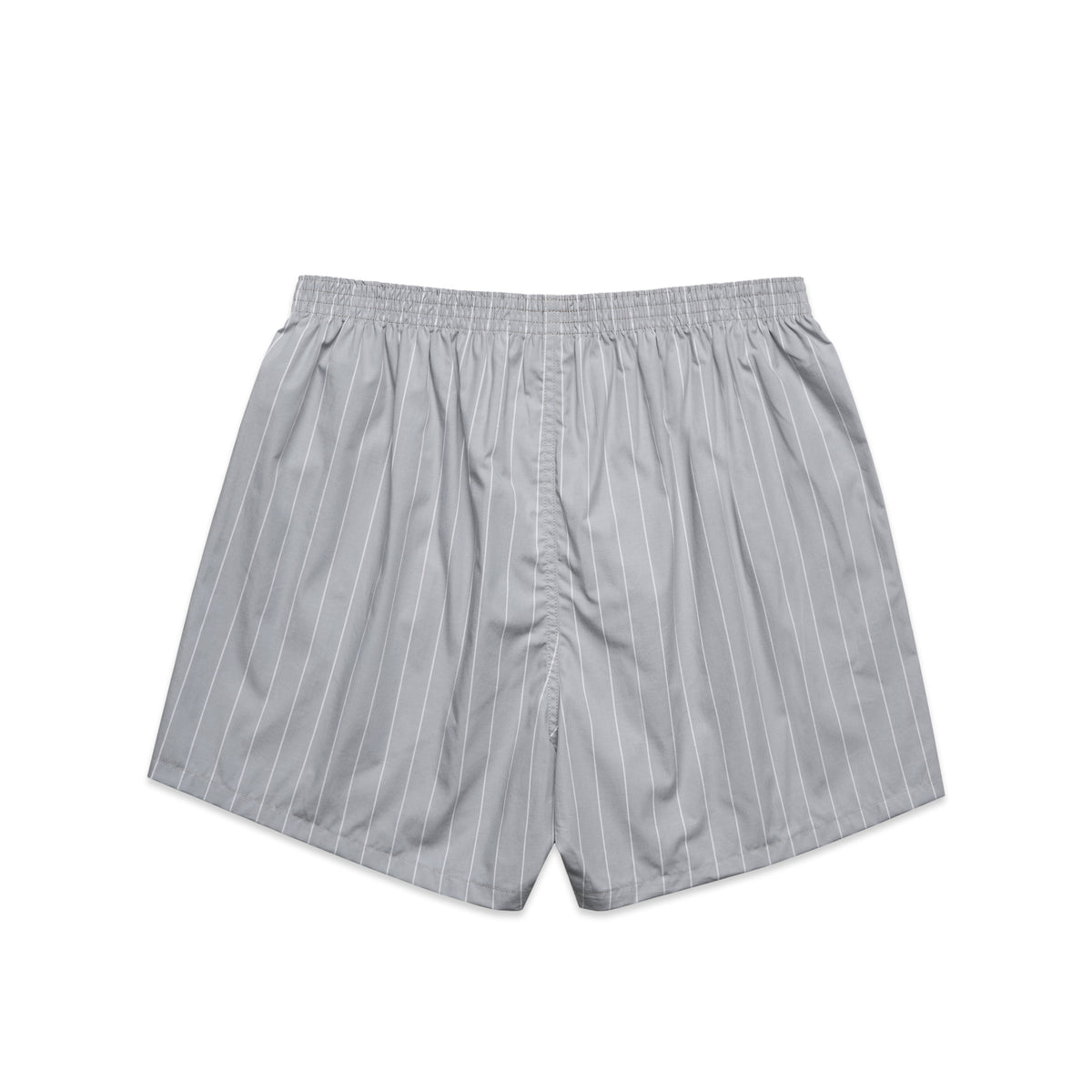 Boxer Fine Stripe Shorts 1216 - Smoke/White - Back