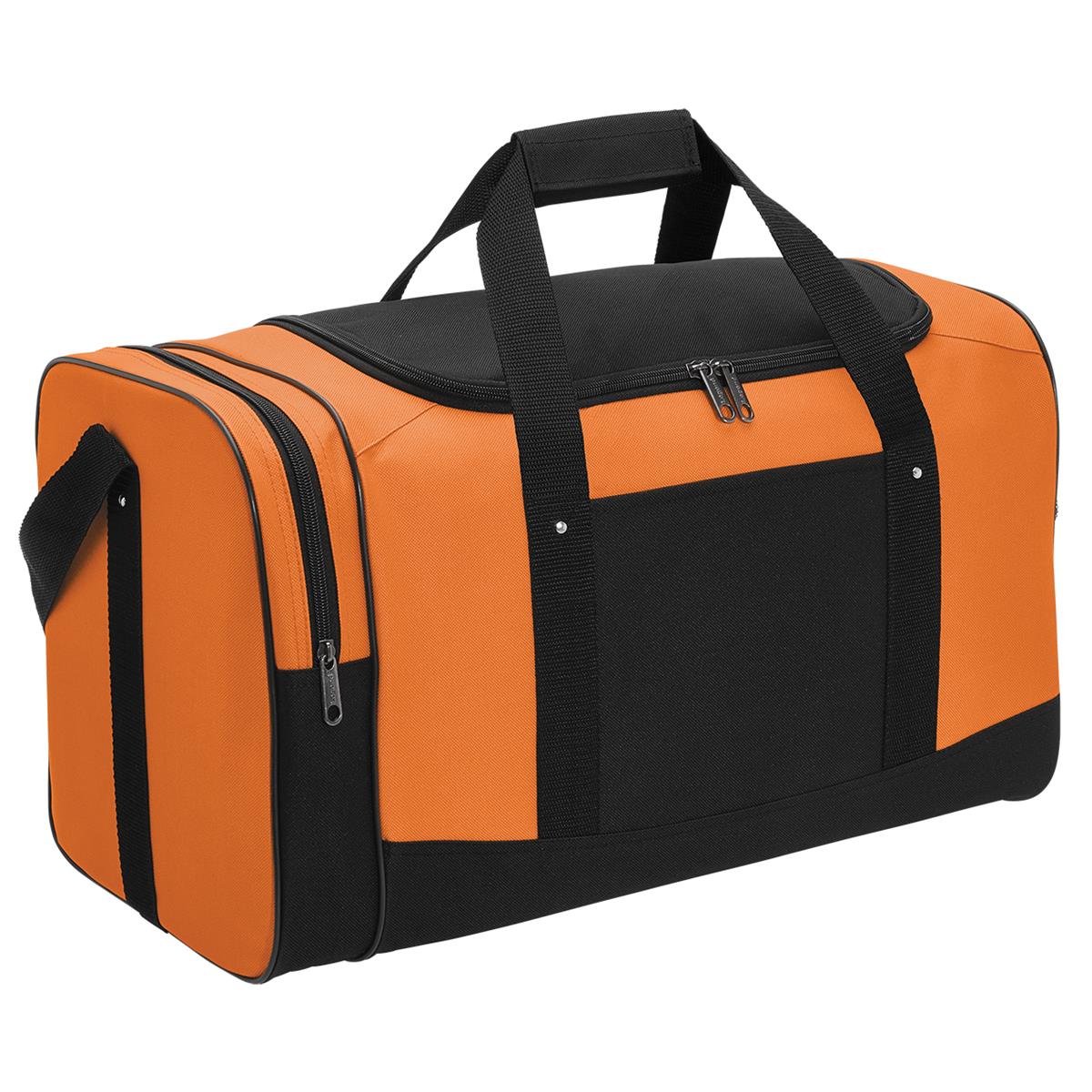 Spark Sports Bag - Orange / Black - Front