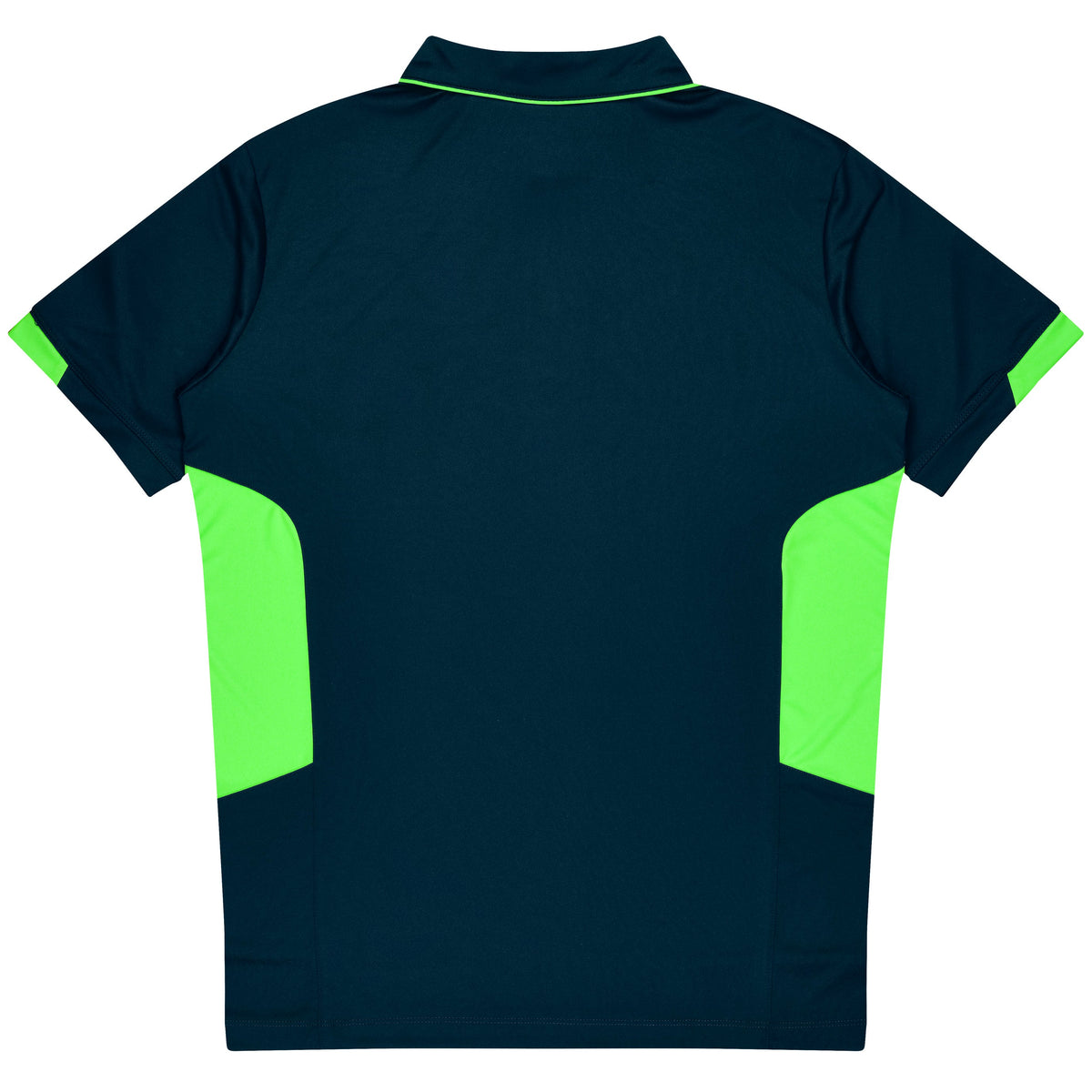 Aussie Pacific Tasman Kids Polo 3311 - Navy/Neon Green