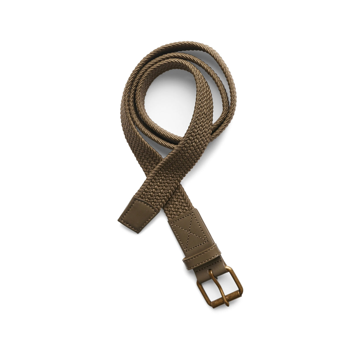Mesh Belt 1403 - Walnut - Front