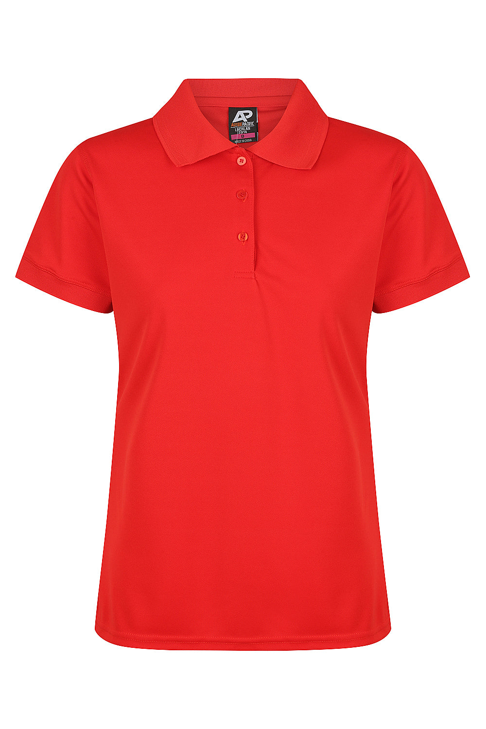 Aussie Pacific Lachlan Ladies Polo 2314 - Red
