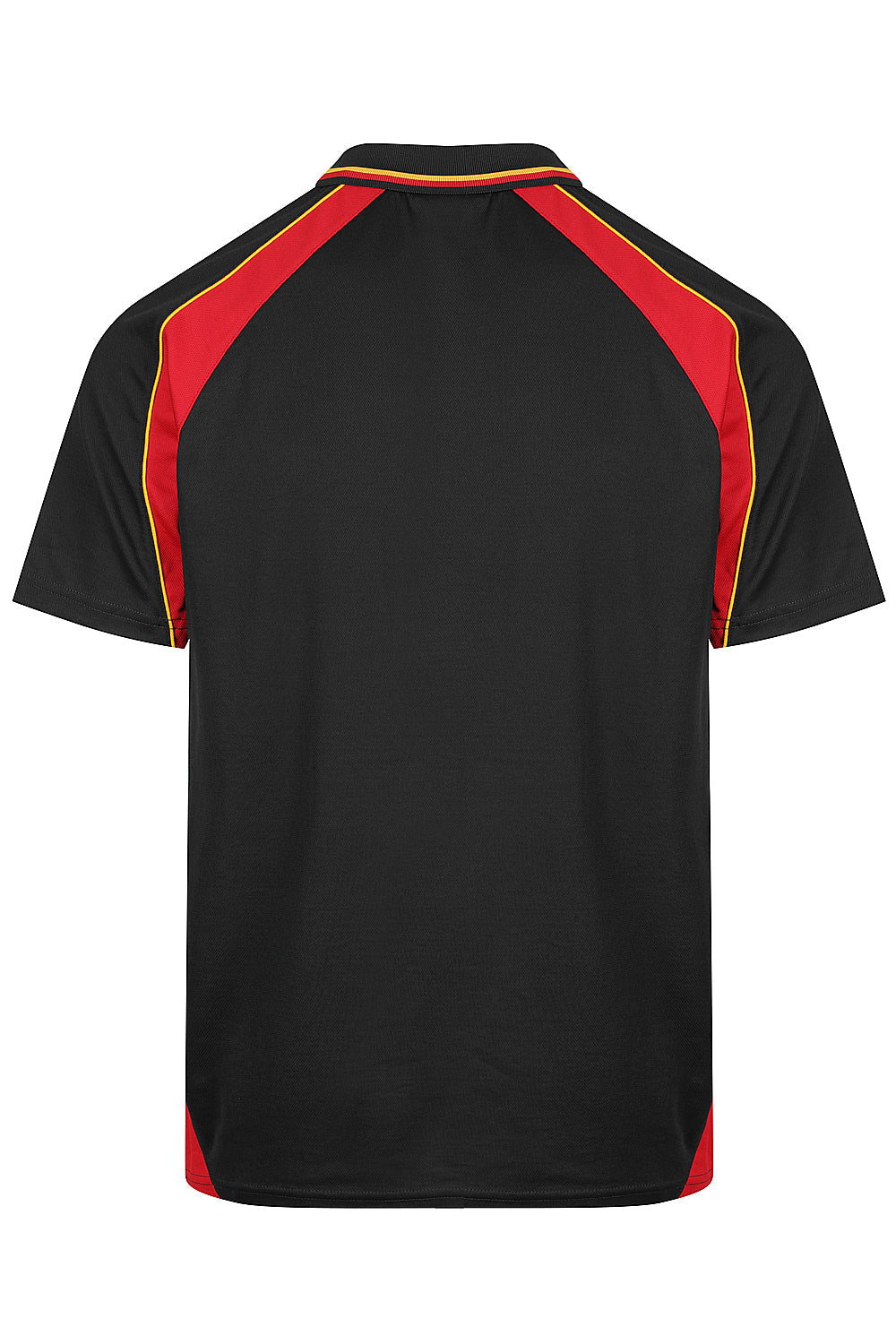 Aussie Pacific Panorama Men's Polo 1309 - Black/Red/Gold