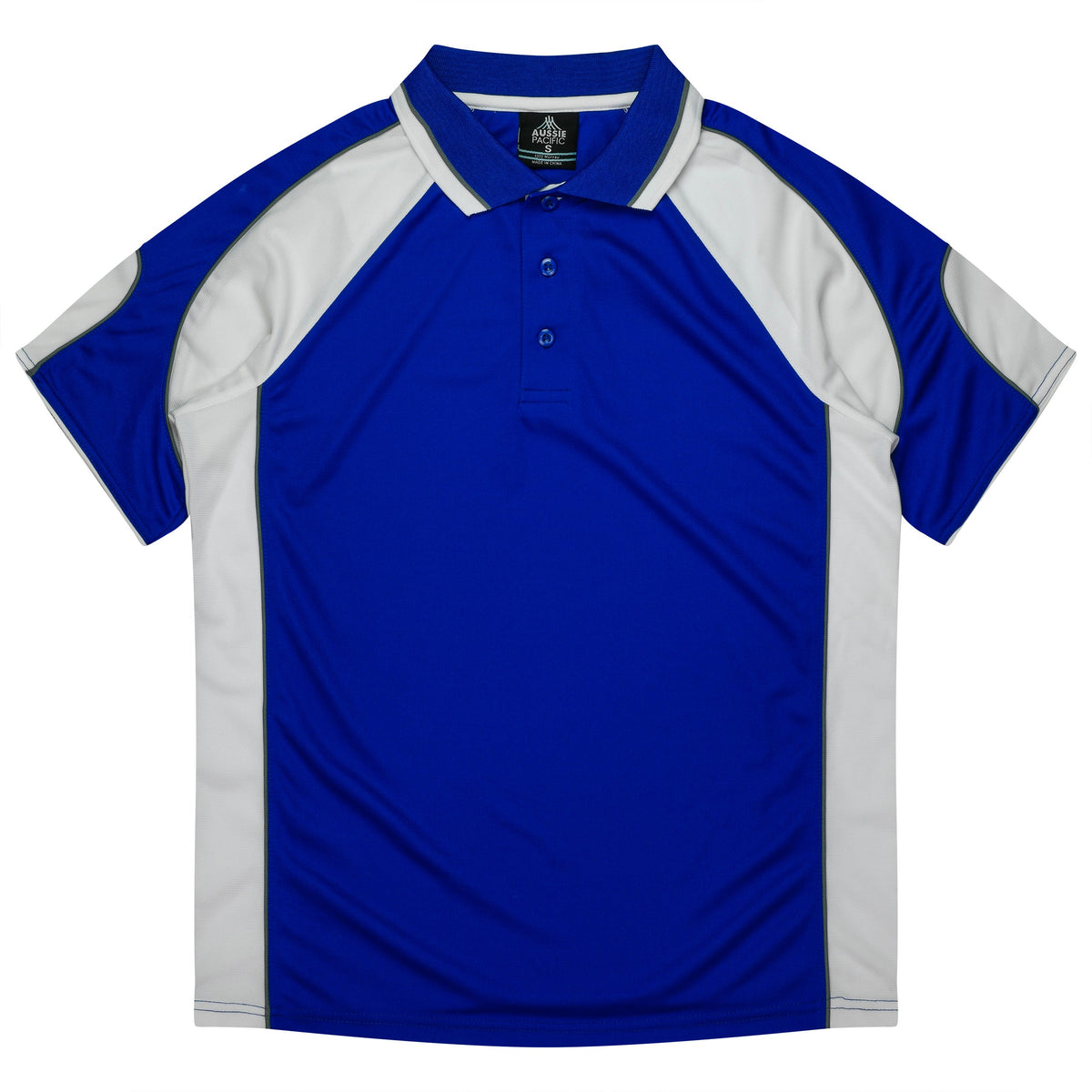Aussie Pacific Murray Kids Polo 3300 - Royal/White