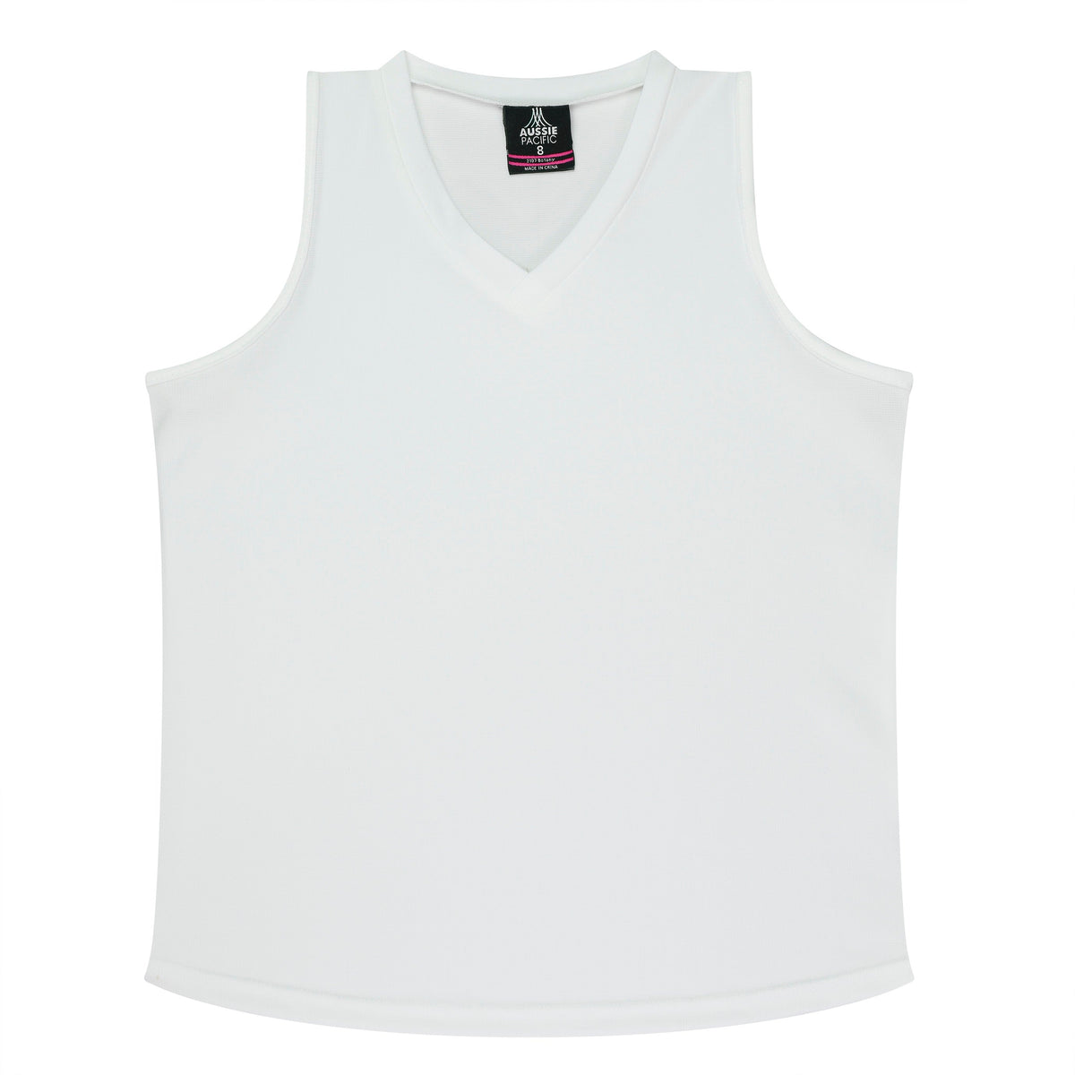 Aussie Pacific Botany Ladies Singlet 2107 - White