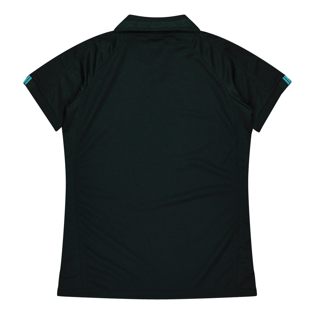 Aussie Pacific Flinders Ladies Polo 2308 - Black/Teal