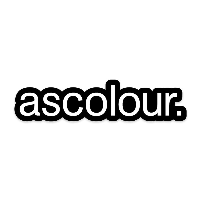 Logo Sticker 1516 - Black - Front