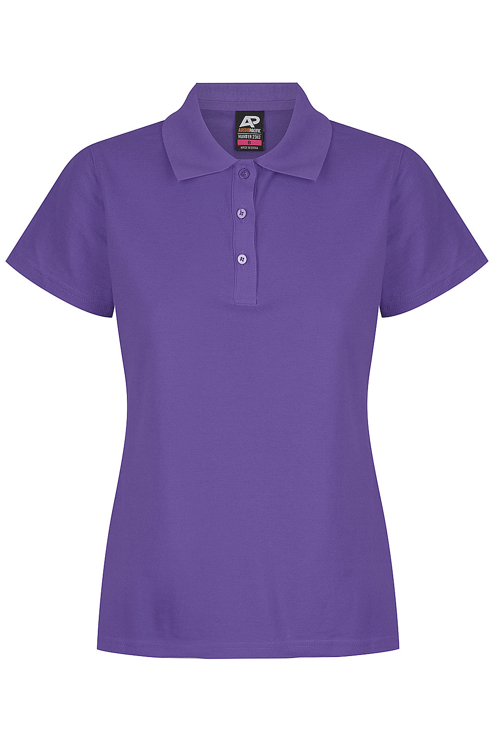 Aussie Pacific Hunter Ladies Polo 2312 - Purple