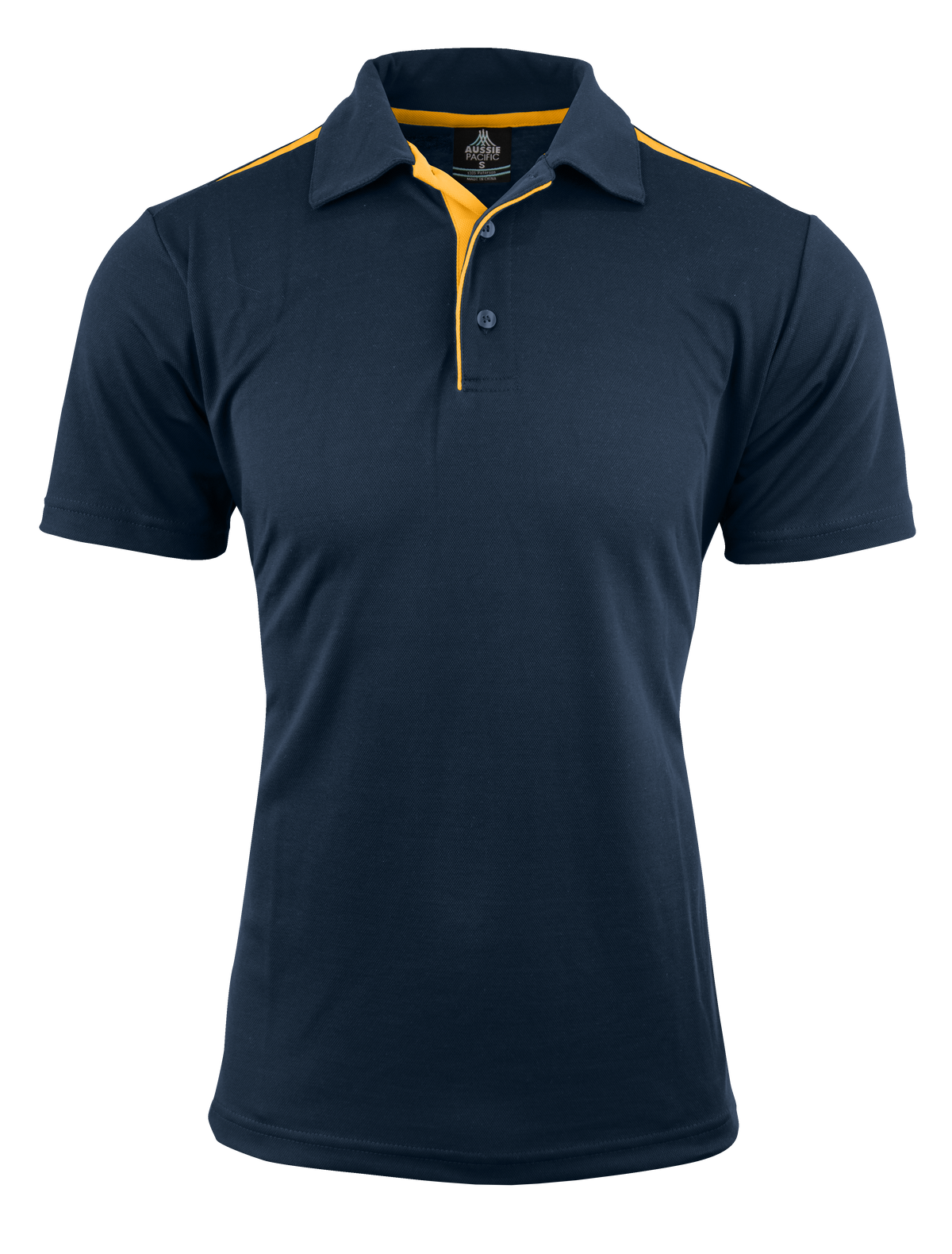 Aussie Pacific Paterson Men's Polo 1305 - Navy/Gold