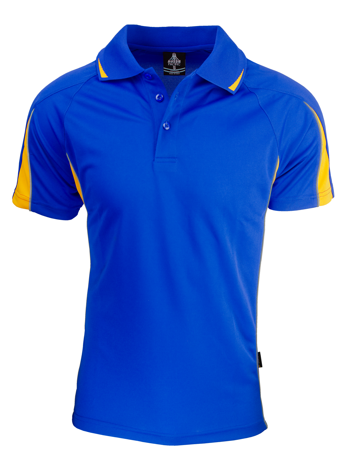 Aussie Pacific Eureka Men's Polo 1304 - Royal/Gold