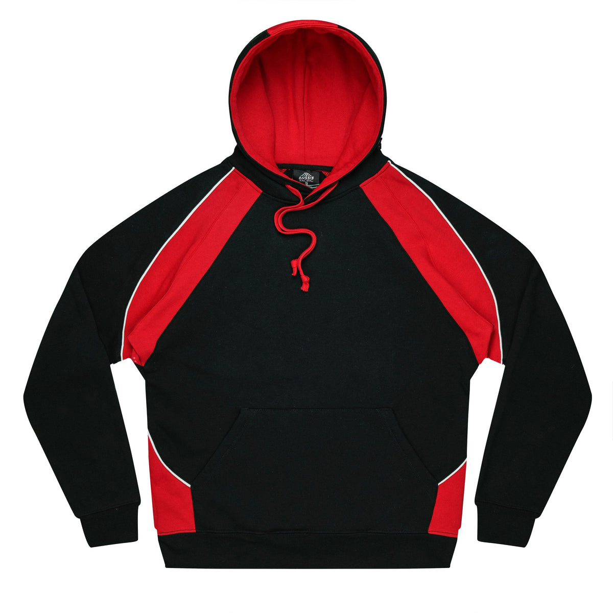 Aussie Pacific Huxley Men's Hoodie 1509 - Black/Red/White