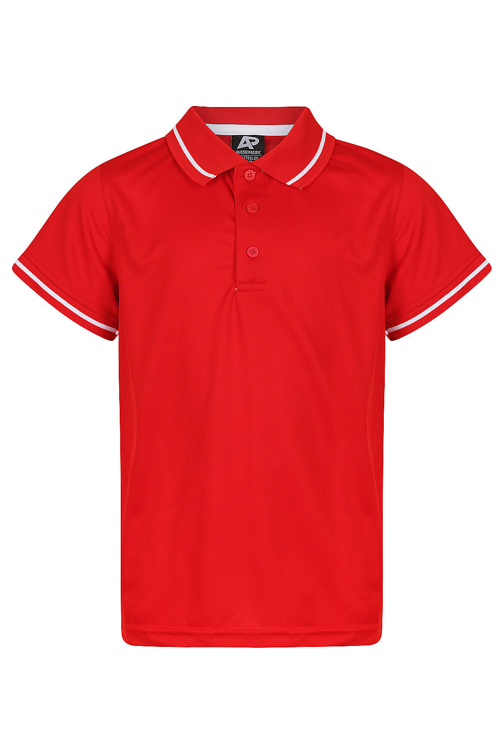 Aussie Pacific Cottesloe Kids Polo 3319 - Red/White