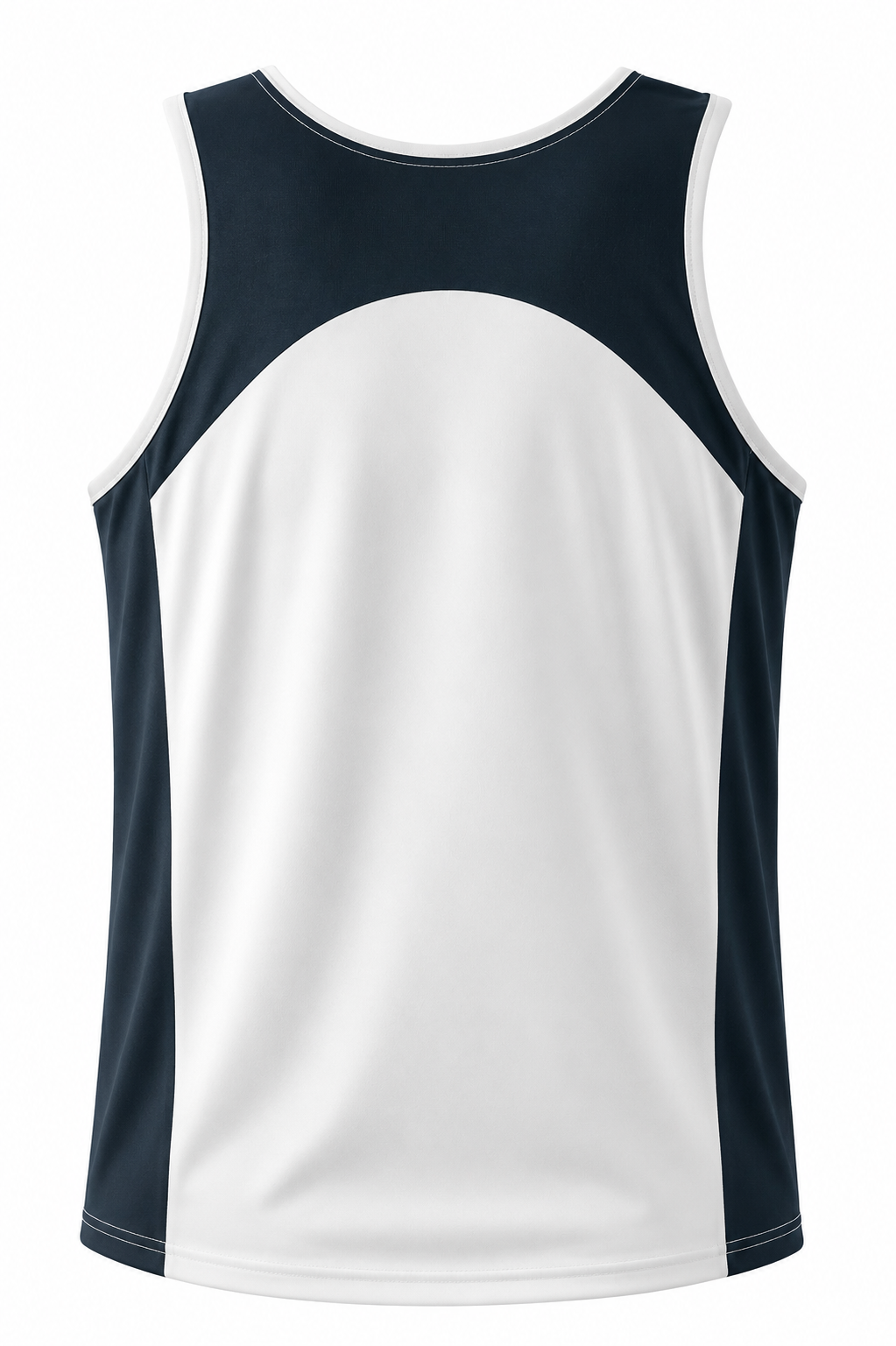 Aussie Pacific Premier Men's Singlet 1101 - White/Navy