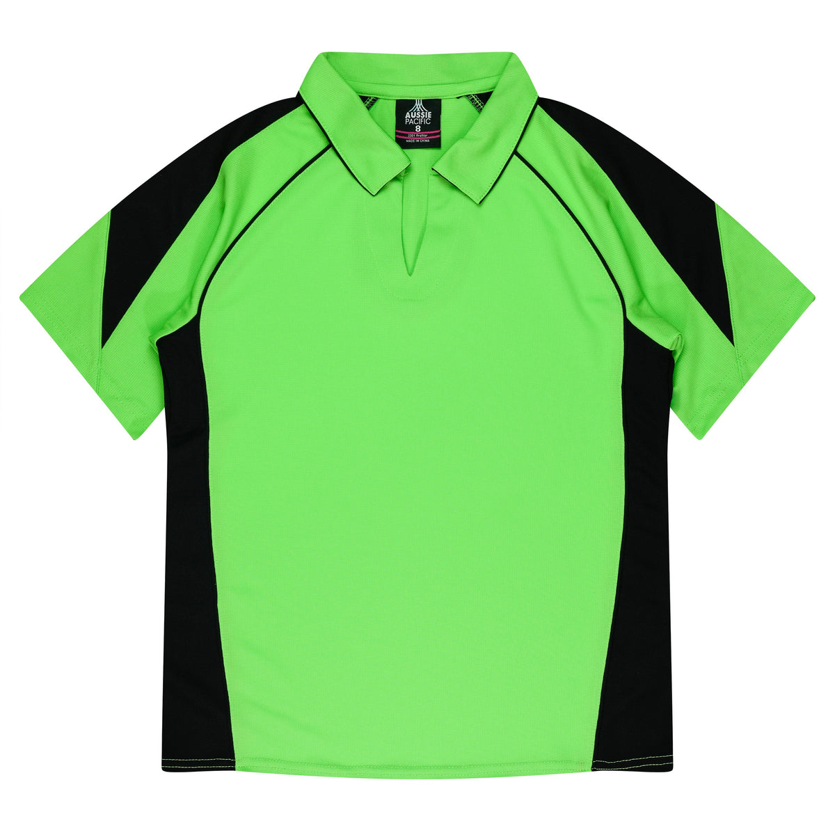 Aussie Pacific Premier Ladies Polo 2301 - Apple/Black