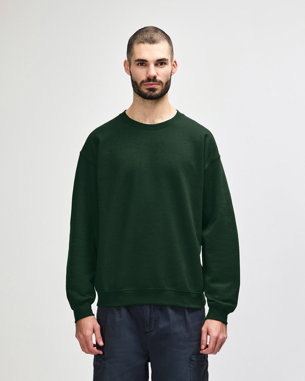 Gildan Heavy Blend 18000 Crewneck - Forest Green