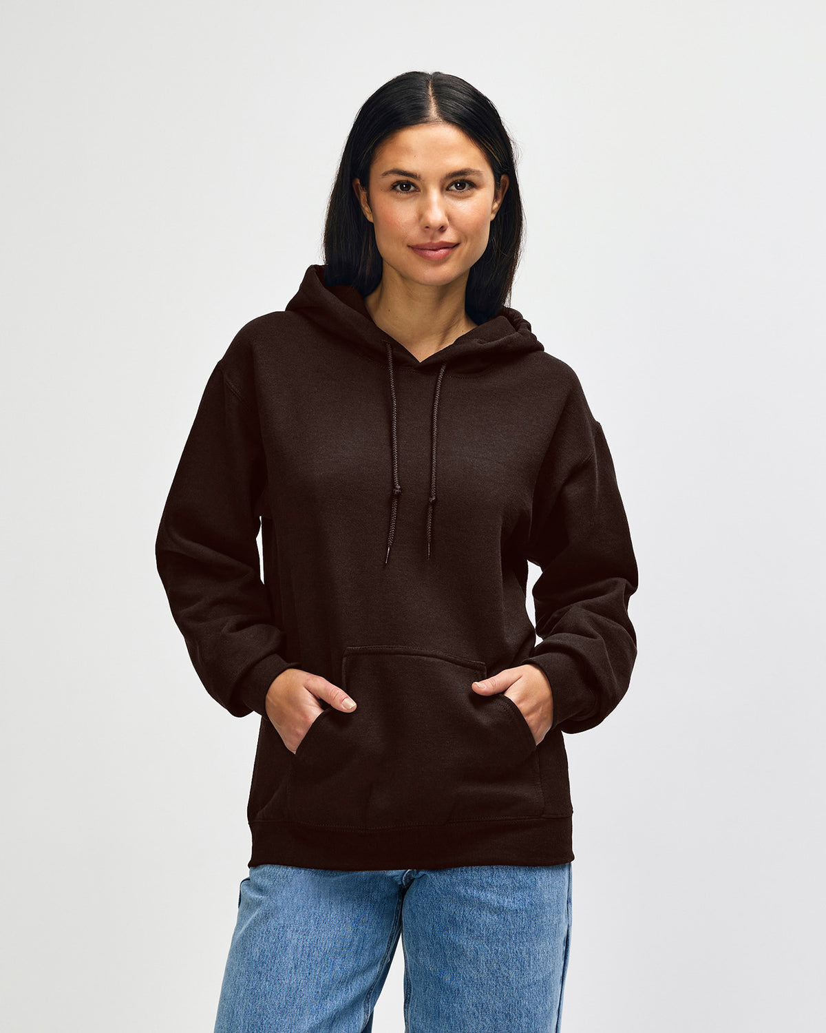 Gildan Heavy Blend 18500 Hoodie - Dark Chocolate