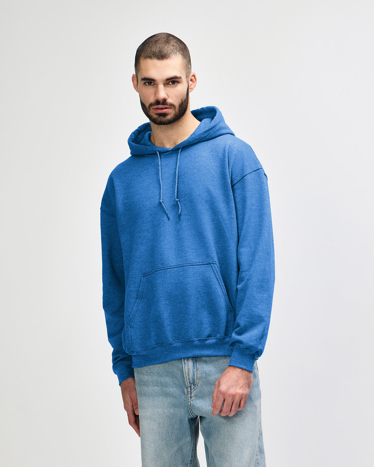 Gildan Heavy Blend 18500 Hoodie - Heather Deep Royal