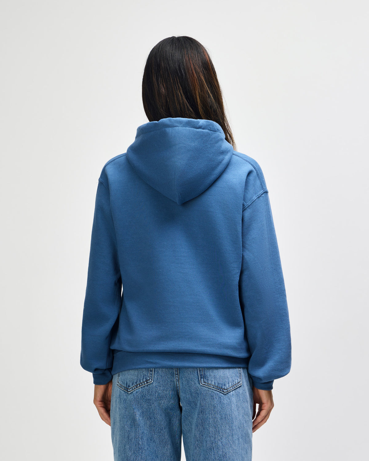 Gildan Heavy Blend 18500 Hoodie - Indigo Blue - Back