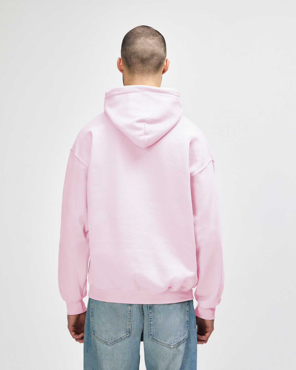 Gildan Heavy Blend 18500 Hoodie - Light Pink - Back