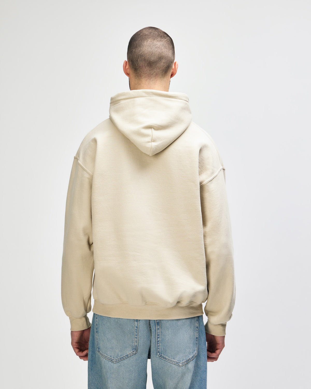 Gildan Heavy Blend 18500 Hoodie - Sand - Back