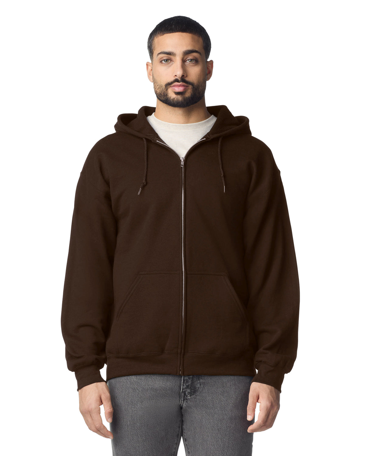 Gildan Heavy Blend 18600 Hoodie - Dark Chocolate