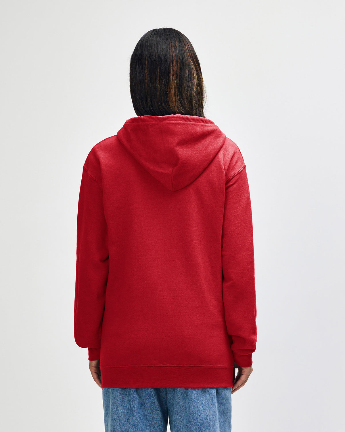 Gildan Heavy Blend 18600 Hoodie - Red - Back