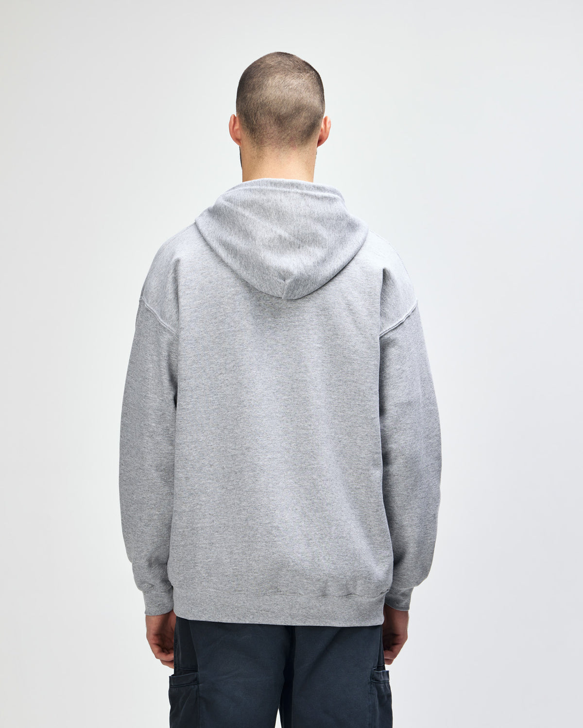 Gildan Heavy Blend 18600 Hoodie - Sports Grey - Back