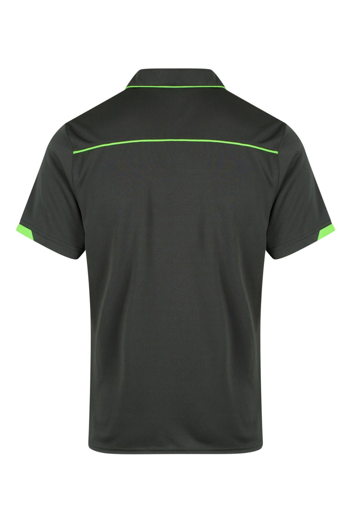 Aussie Pacific Currumbin Men's Polo 1320 - Slate/Hi Viz Green