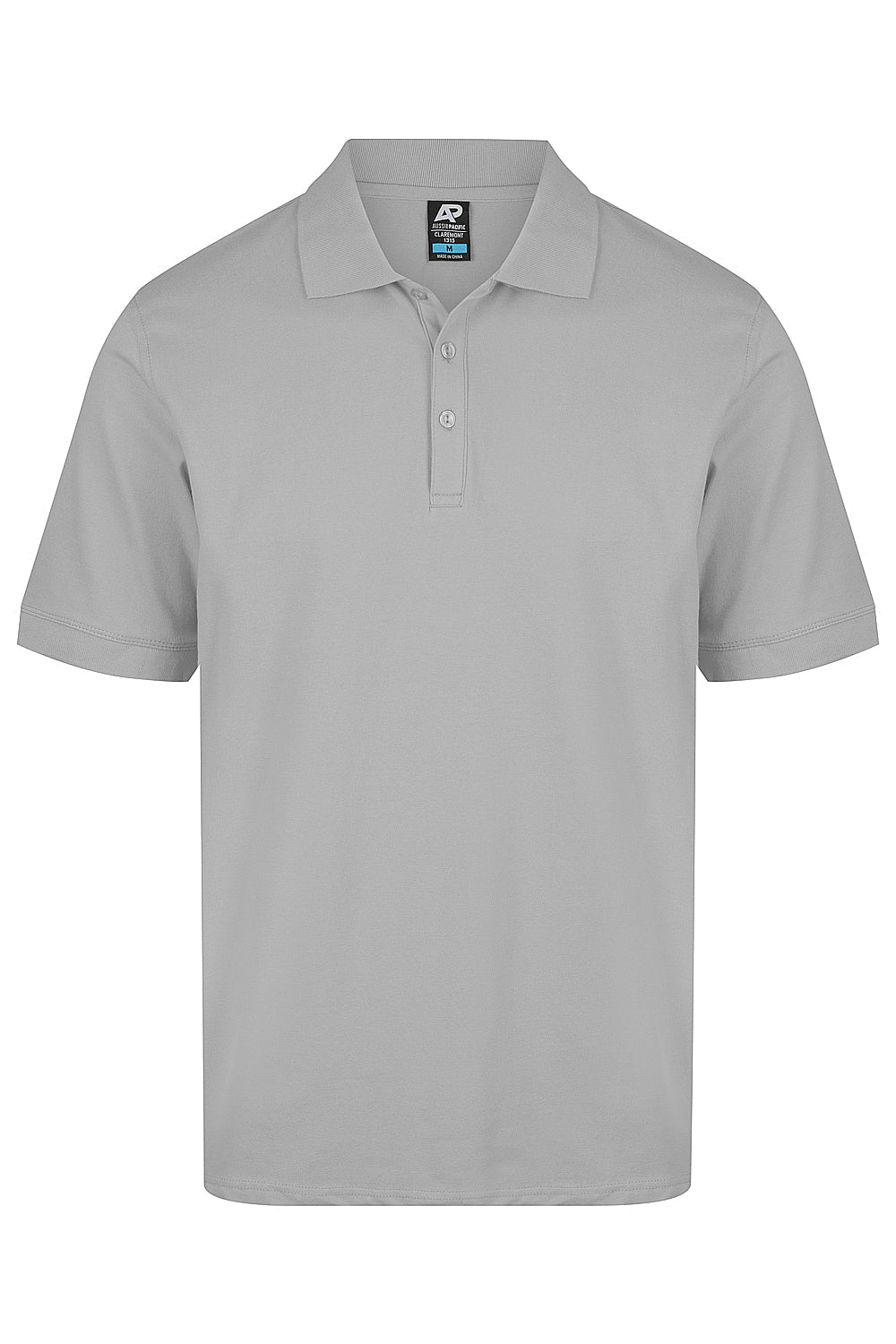 Aussie Pacific Claremont Men's Polo 1315 - Silver