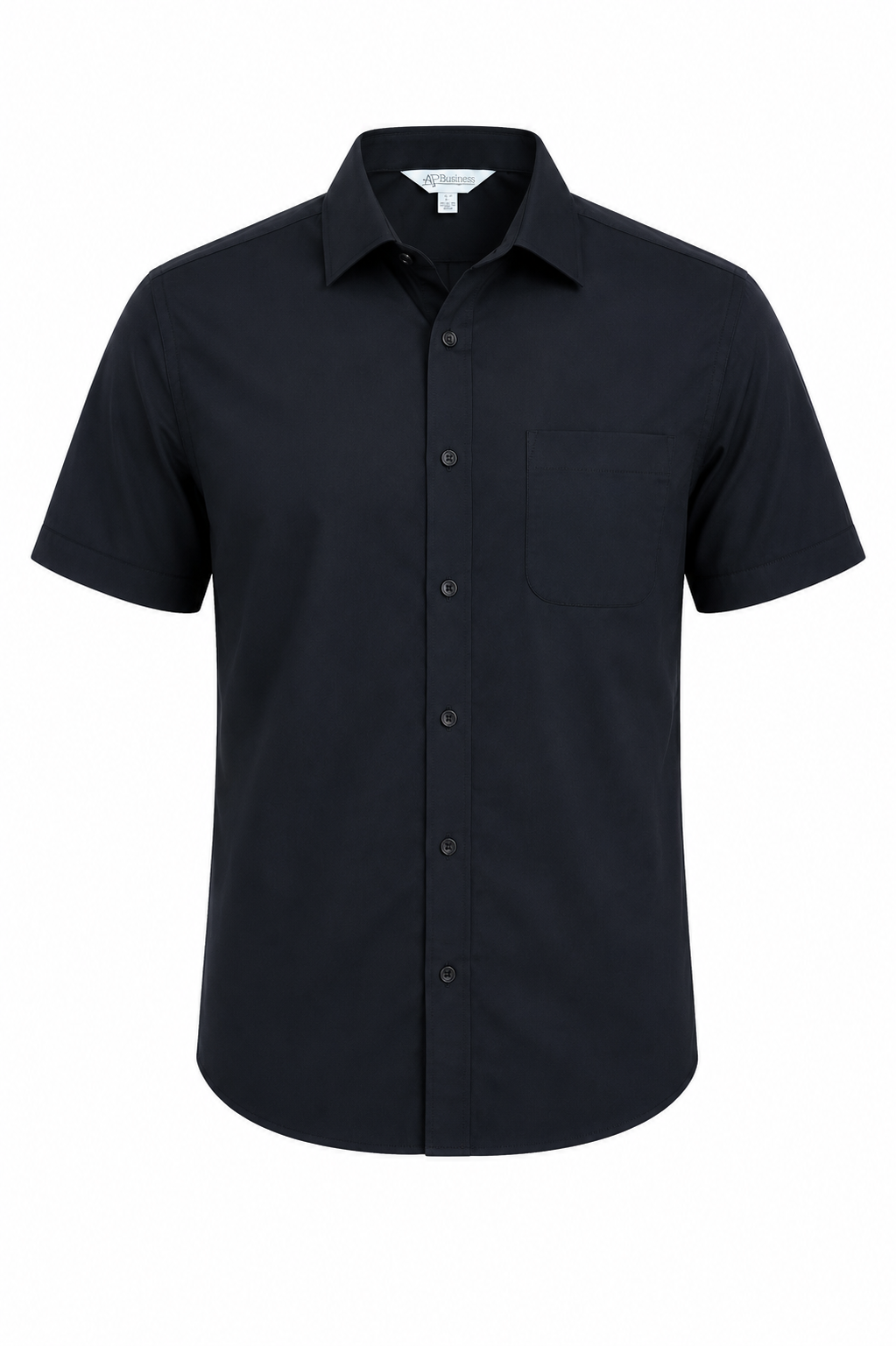 Aussie Pacific Kingswood Men's Shirt Short Sleeve 1910S - Black