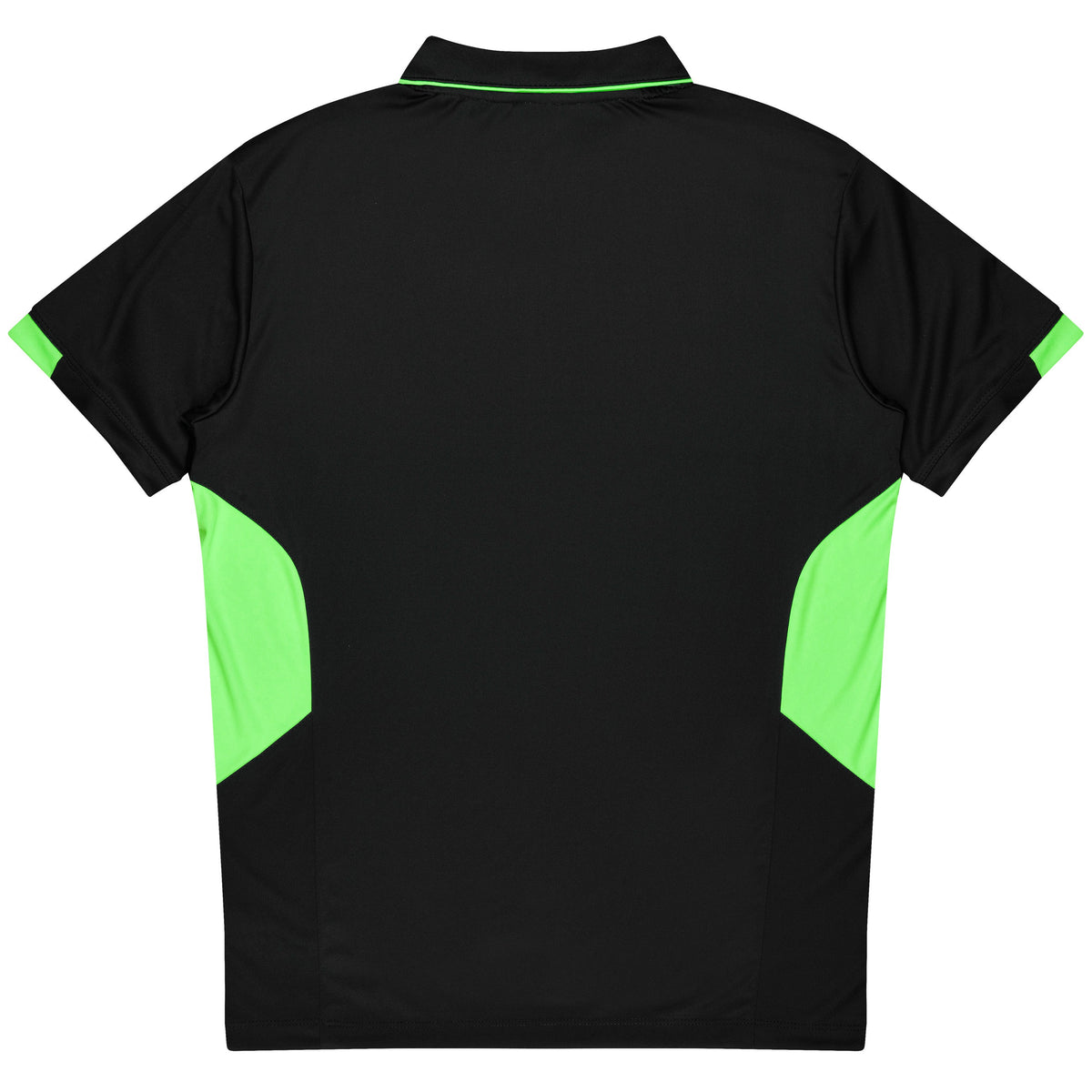 Aussie Pacific Tasman Kids Polo 3311 - Black/Neon Green