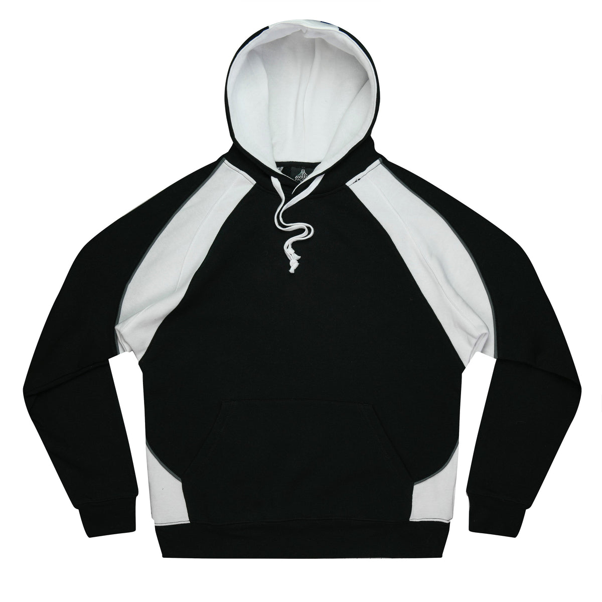 Aussie Pacific Huxley Men's Hoodie 1509 - Black/White/Ashe