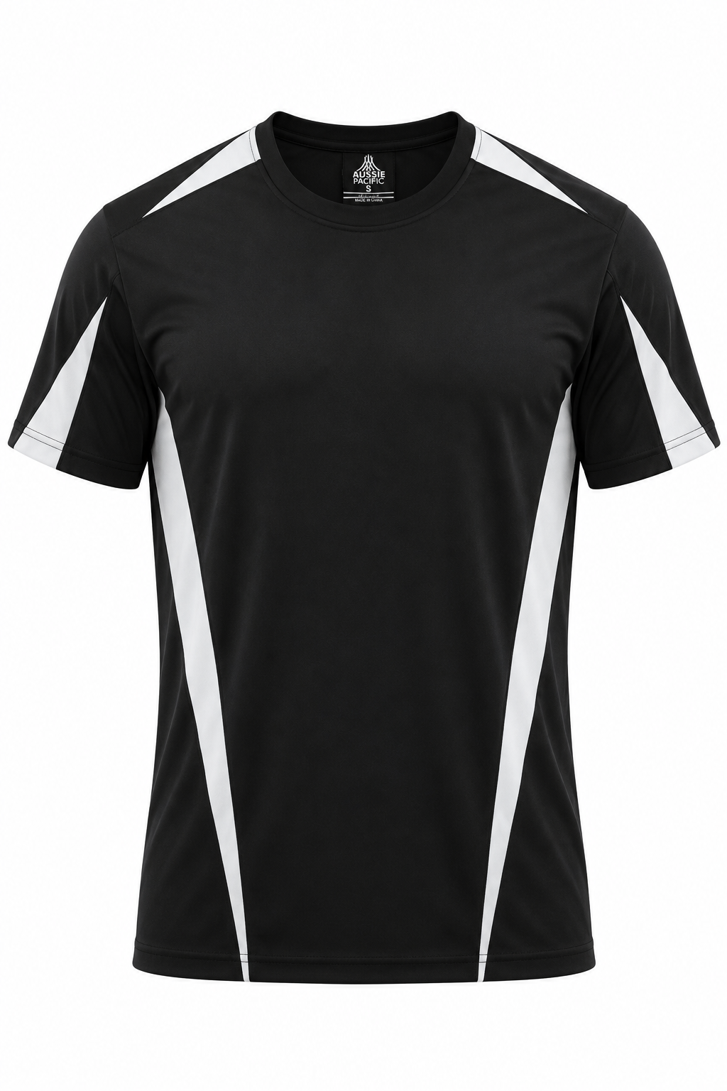 Aussie Pacific Eureka Kids Tee 3204 - Black/White