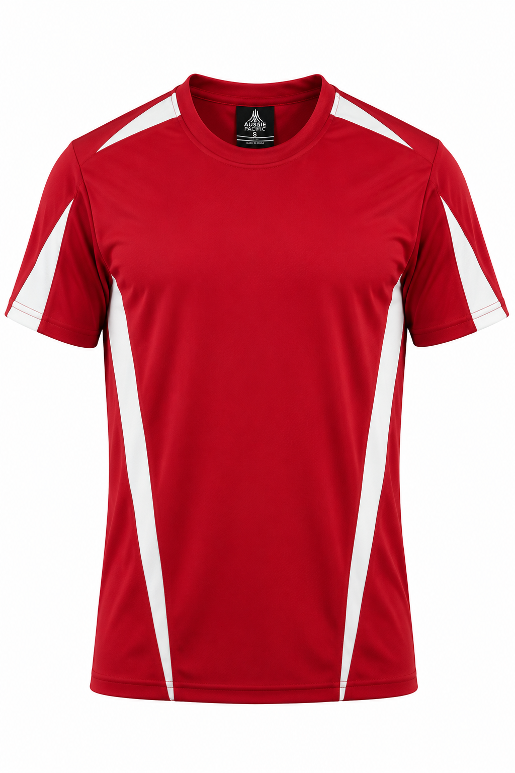Aussie Pacific Eureka Men's Tee 1204 - Red/White