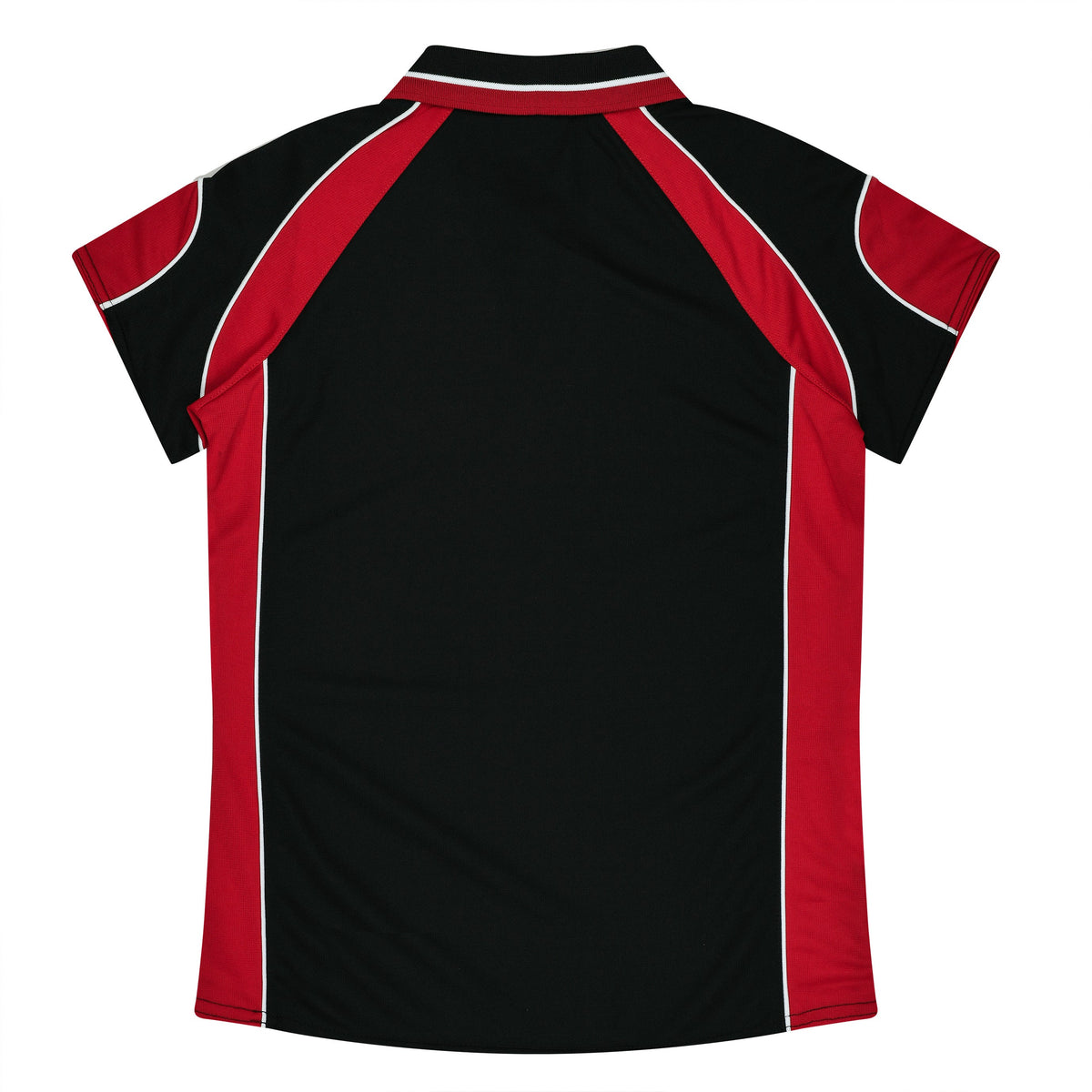 Aussie Pacific Murray Ladies Polo 2300 - Black/Red