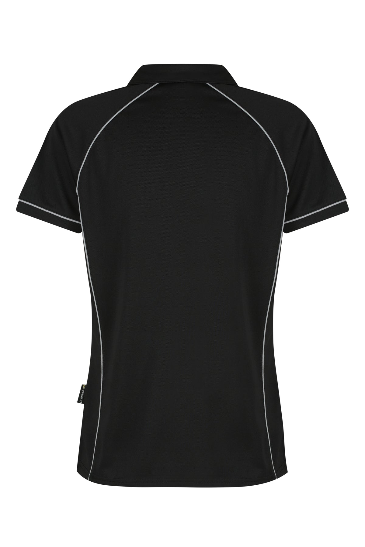 Aussie Pacific Endeavour Ladies Polo 2310 - Black/Silver