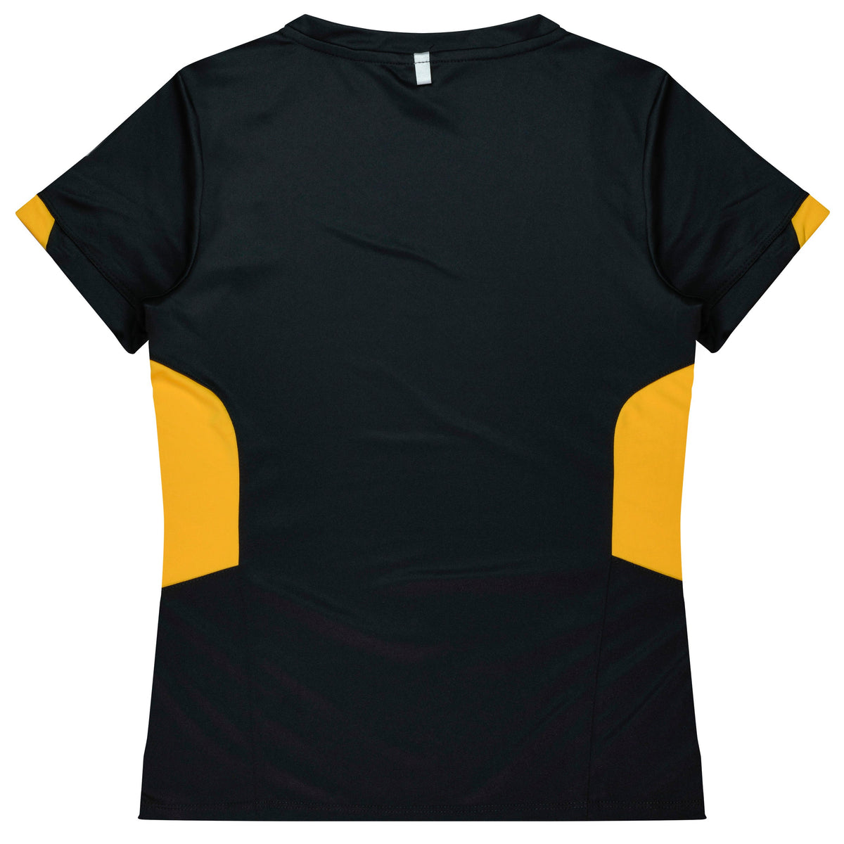 Aussie Pacific Tasman Ladies Tee 2211 - Black/Gold