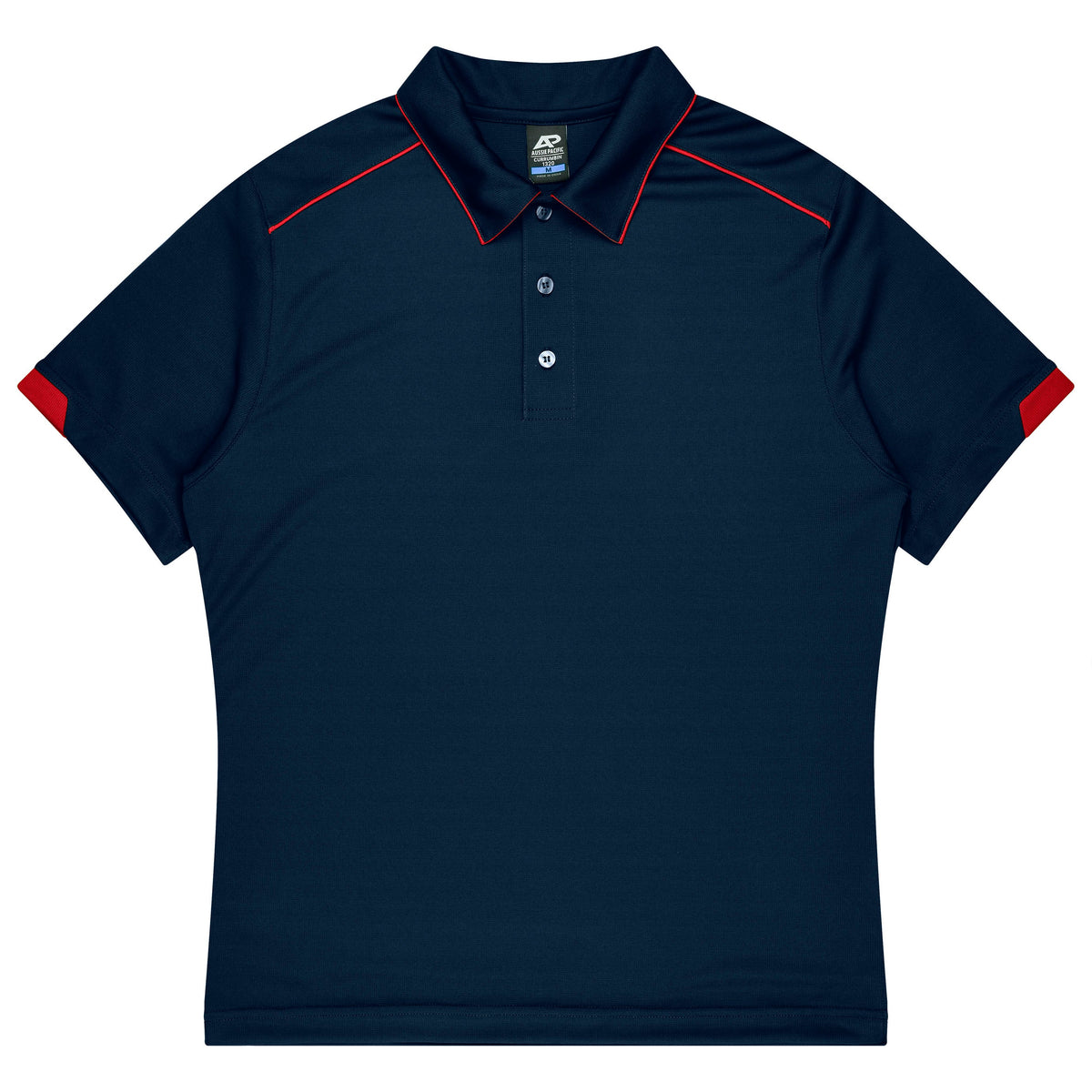 Aussie Pacific Currumbin Kids Polo 3320 - Navy/Red
