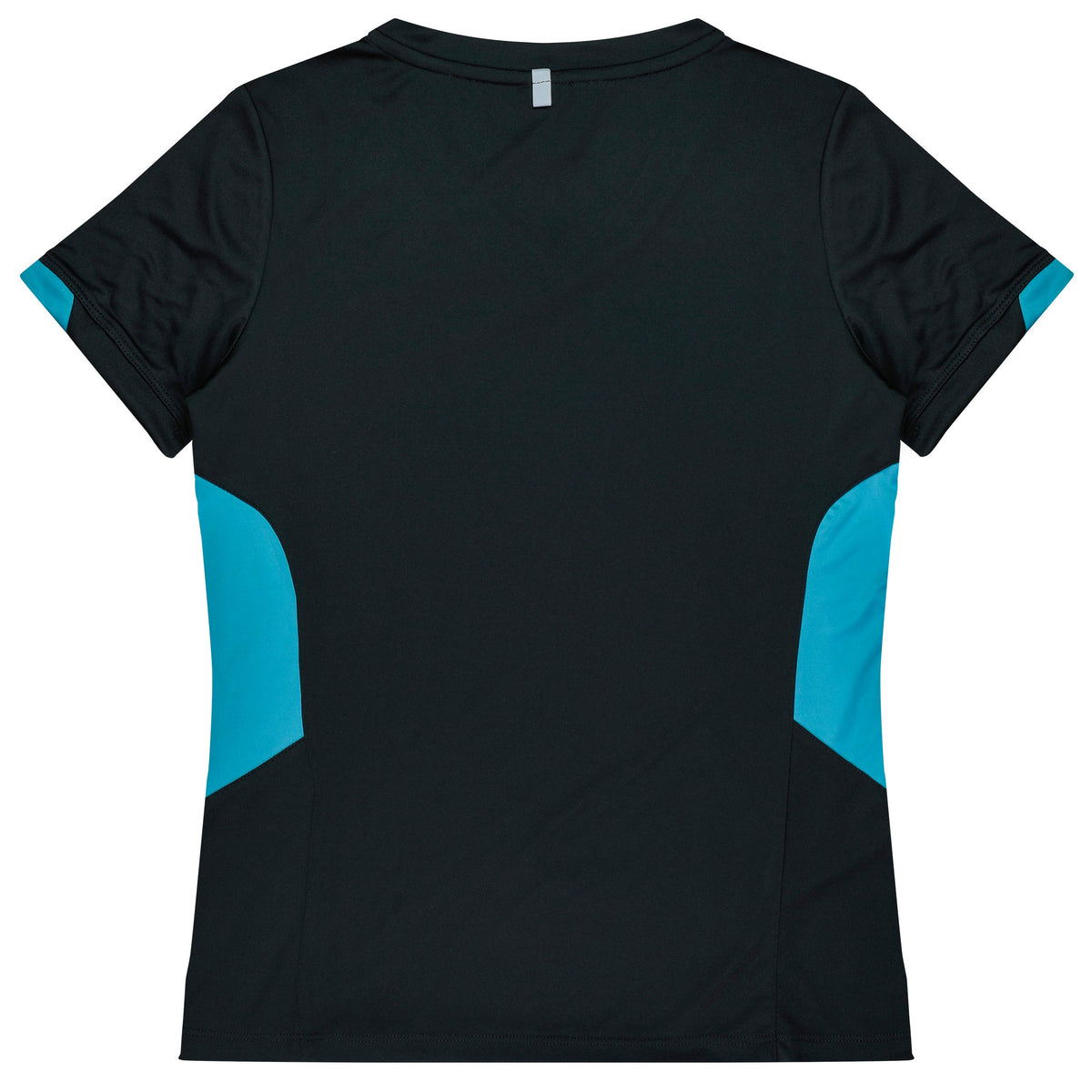 Aussie Pacific Tasman Ladies Tee 2211 - Black/Teal