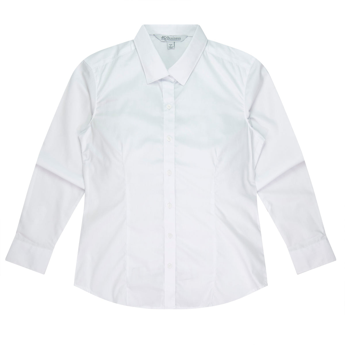 Aussie Pacific Kingswood Ladies Shirt Long Sleeve 2910L - White