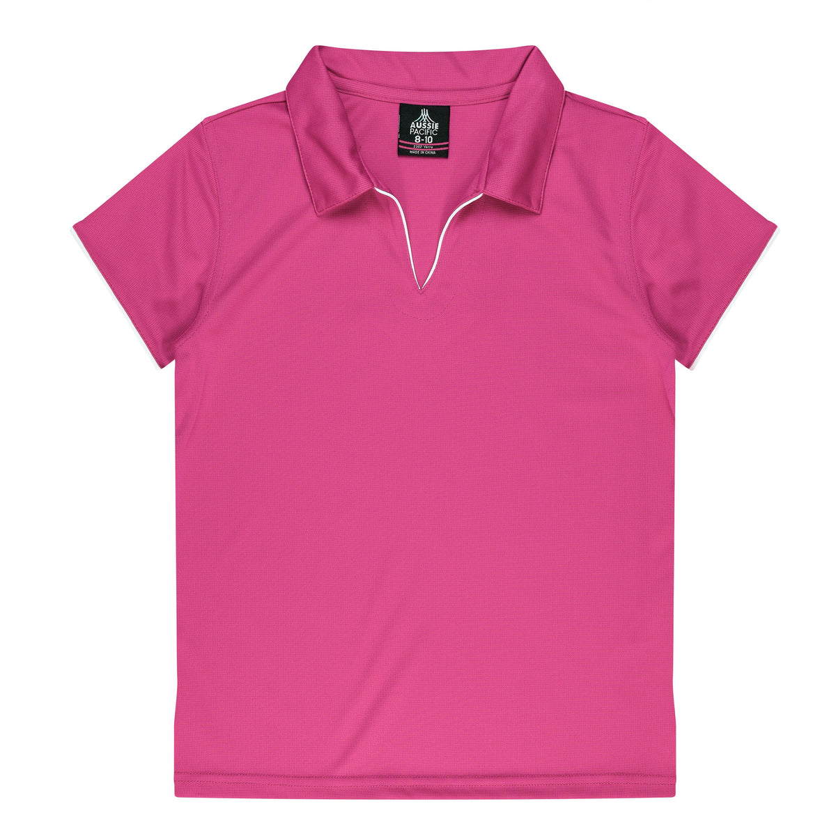 Aussie Pacific Yarra Ladies Polo 2302 - Pink/White