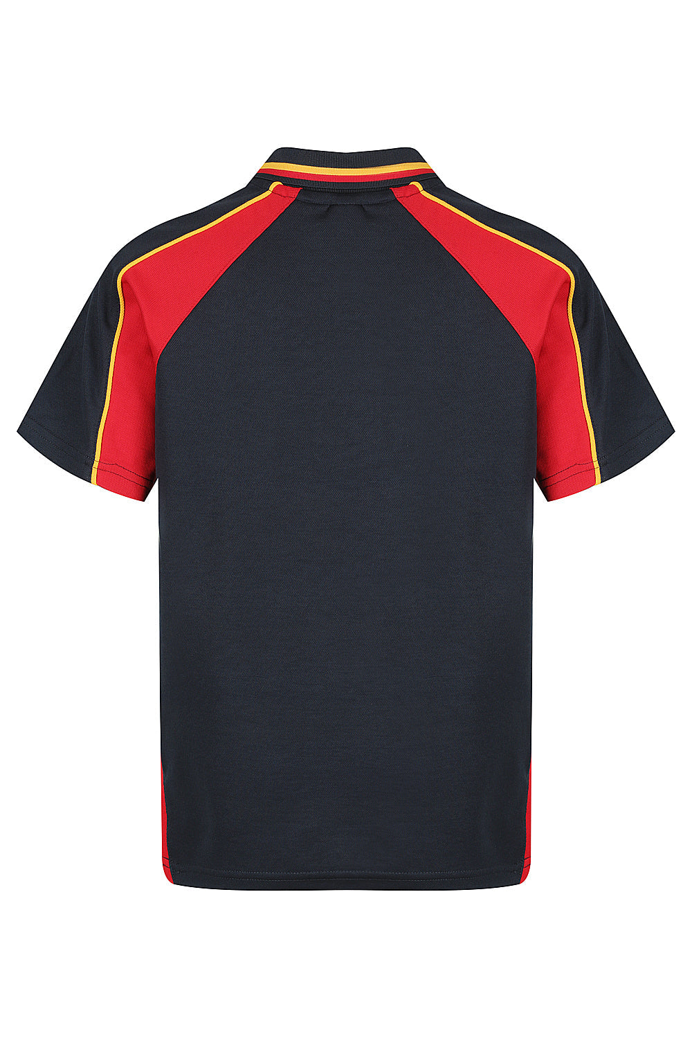 Aussie Pacific Panorama Kids Polo 3309 - Navy/Red/Gold