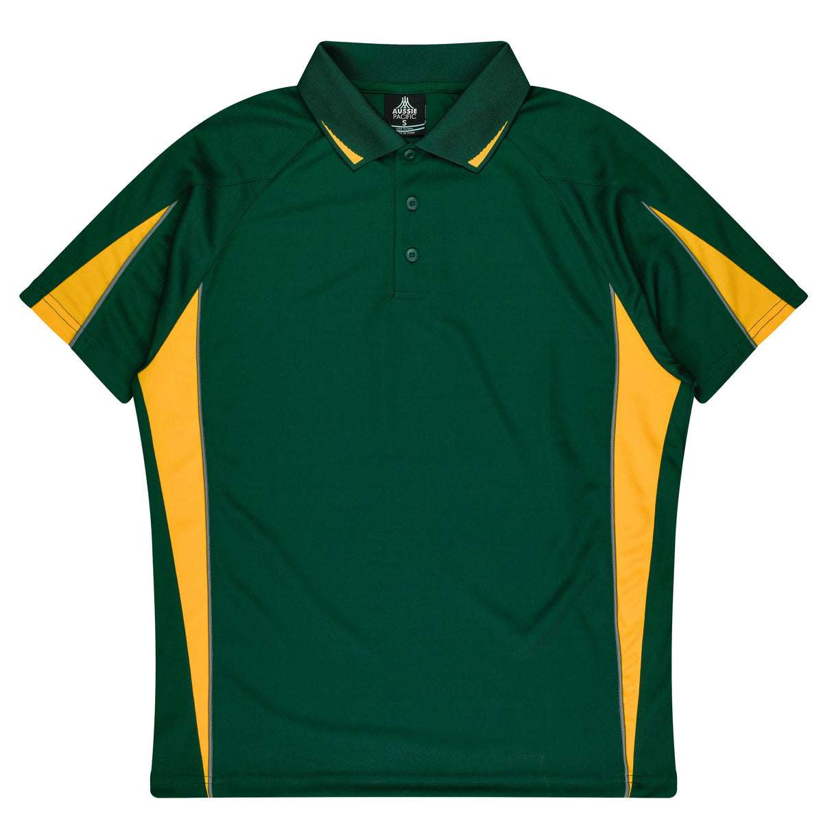 Aussie Pacific Eureka Kids Polo 3304 - Bottle/Gold
