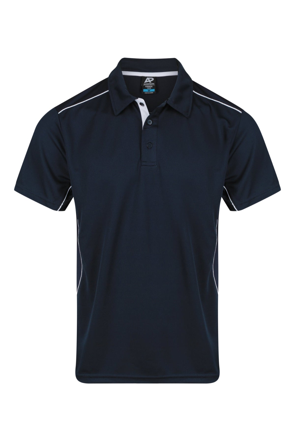 Aussie Pacific Kuranda Men's Polo 1323 - Navy/White