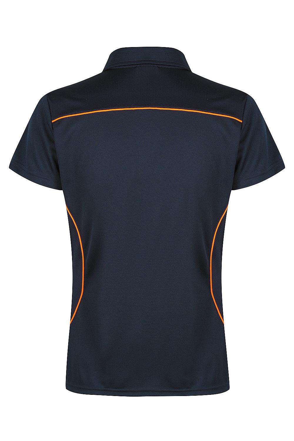 Aussie Pacific Kuranda Ladies Polo 2323 - Navy/Fluro Orange